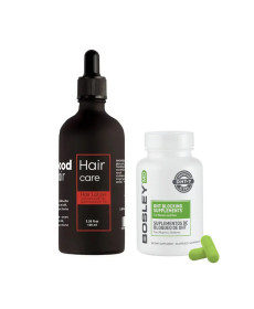 Good Hair Lotion With Minoxidil 5% And Spironolactone 1% & Bosley MD DHT Blockings Supplements Kombo Набор против выпадения волос - Написать отзыв