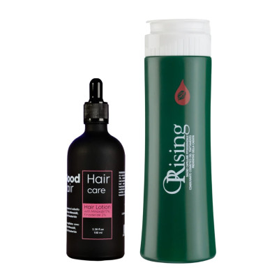 Good Hair Lotion With MinoxidiI 5% Finasteride 0,2% & Orising Caduta Shampoo Kombo Набор против выпадения волос
