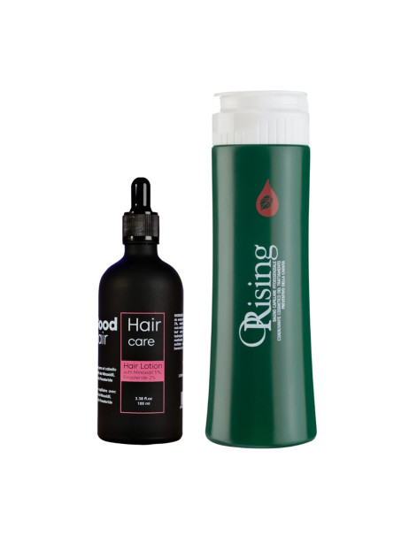 Good Hair Lotion With MinoxidiI 5% Finasteride 0,2% & Orising Caduta Shampoo Kombo Набор против выпадения волос