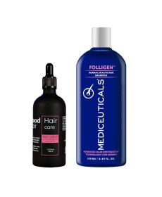 Good Hair Lotion With MinoxidiI 5% Finasteride 0,2% & Mediceuticals Folligen Normal Scalp & Hair Shampoo Kombo Набор против выпадения волос - Написать отзыв
