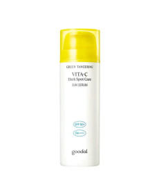 Goodal Green Tangerine Vita C Dark Spot Care Sun Serum SPF50+ PA++++ Сонцезахисна освітлювальна сироватка з вітаміном С - Написати відгук