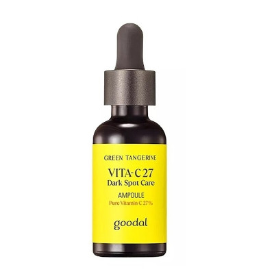 Goodal Green Tangerine Vita-C 27 Dark Spot Care Ampoule Ампула против пигментации с витамином C