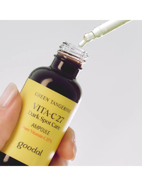 Goodal Green Tangerine Vita-C 27 Dark Spot Care Ampoule Ампула против пигментации с витамином C