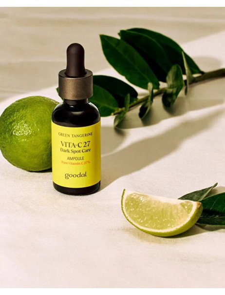 Goodal Green Tangerine Vita-C 27 Dark Spot Care Ampoule Ампула против пигментации с витамином C