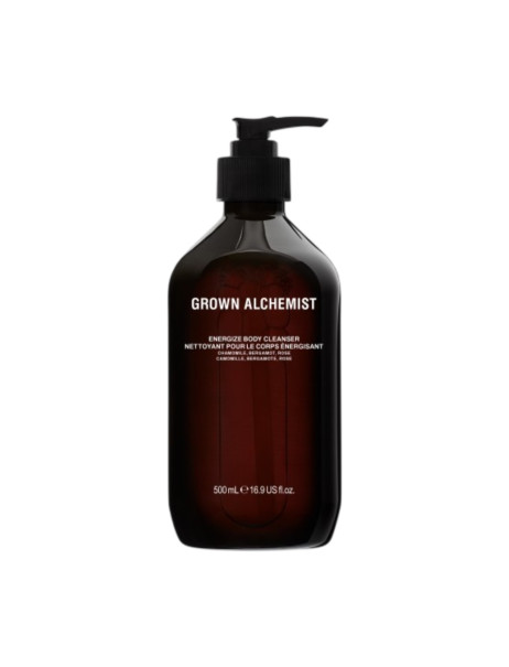 Grown Alchemist Energize Body Cleanser Енергізуючий гель для душу Ромашка, Бергамот, Троянда
