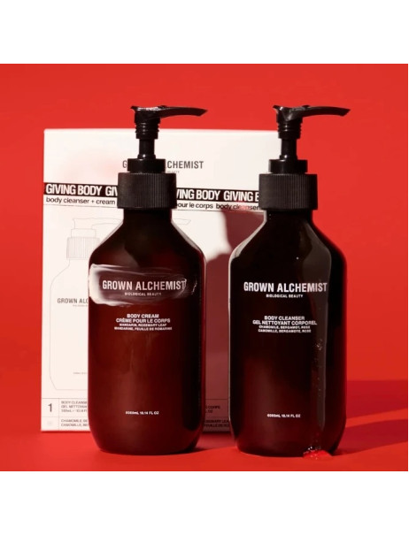 Grown Alchemist Giving Body Cleanser and Cream Gift Set Набір для очищення та живлення тіла