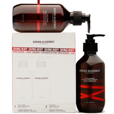 Grown Alchemist Giving Body Cleanser and Cream Gift Set Набор для очищения и питания тела