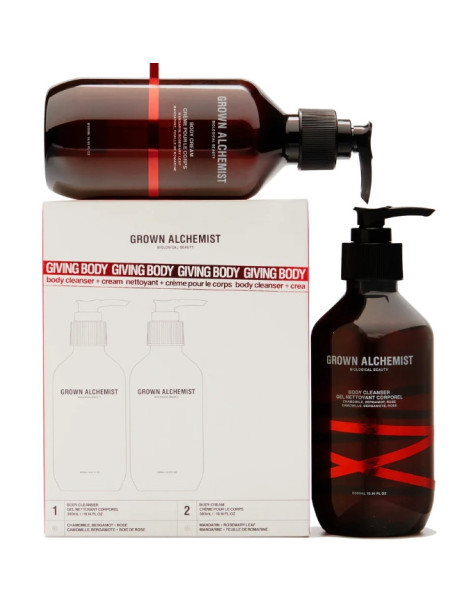 Grown Alchemist Giving Body Cleanser and Cream Gift Set Набір для очищення та живлення тіла