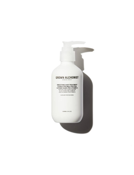 Grown Alchemist Smoothing Hair Treatment: Hydrolyzed Milk Protein, Cationic Guar, Pro-Vitamin A Разглаживающий крем для волос Гидролизованный Молочный Белок, Катионный Гуар, Провитамин А