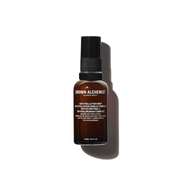 Grown Alchemist Anti-Pollution Mist: Anti-Pollution Shield Complex, Phyto-Peptide-1, Tri-Hyaluronan Зволожуючий детокс-спрей Фітопептид-1, Тригіалуроновий комплекс, Комплекс захисту від блакитного світла