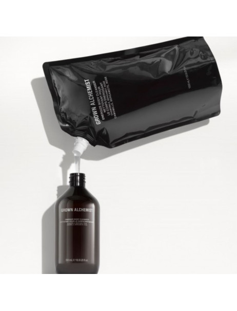 Grown Alchemist Energize Body Cleanser Енергізуючий гель для душу Ромашка, Бергамот, Троянда