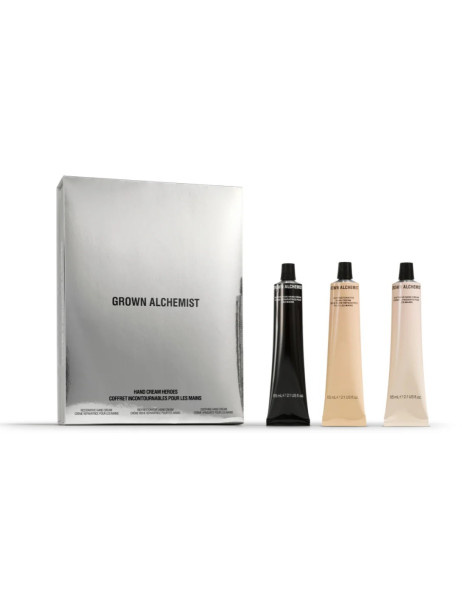 Grown Alchemist Hand Cream Heroes Set Тріо колекція кремів для рук