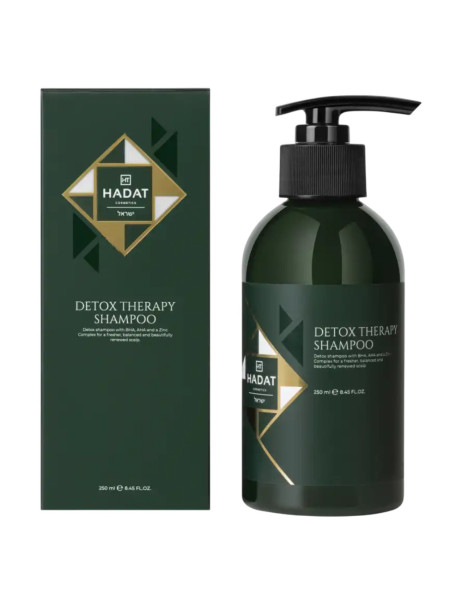 Hadat Cosmetics Detox Therapy Shampoo Шампунь-детокс для очищення шкіри голови