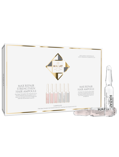 Hadat Cosmetics Max Repair Strengthen Hair Ampoule Відновлюючий ампульний комплекс для волосся