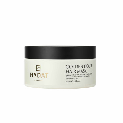 Hadat Cosmetics Golden Hour Hair Mask Золота інтенсивно відновлююча маска для волосся