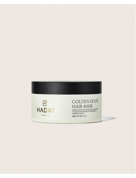 Hadat Cosmetics Golden Hour Hair Mask Золота інтенсивно відновлююча маска для волосся