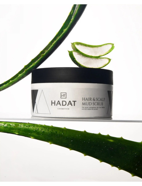 Hadat Cosmetics Hydro Hair&Scalp Mud Scrub Очищающий скраб с морской солью для волос и кожи головы