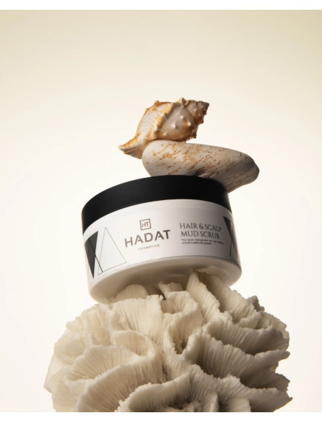 Hadat Cosmetics Hydro Hair&Scalp Mud Scrub Очищающий скраб с морской солью для волос и кожи головы