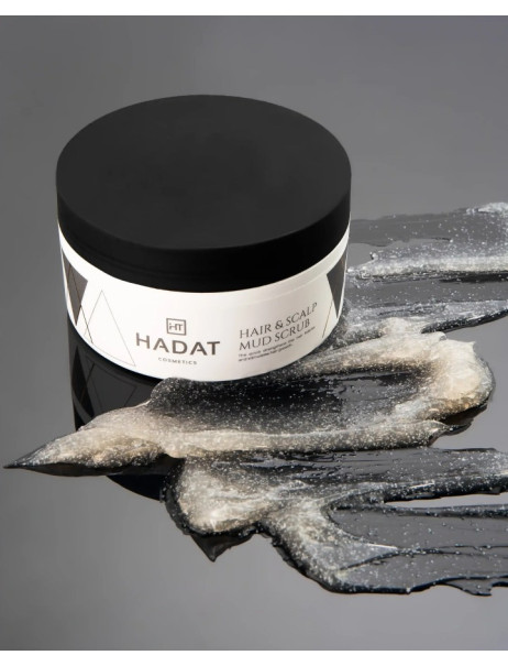 Hadat Cosmetics Hydro Hair&Scalp Mud Scrub Очищающий скраб с морской солью для волос и кожи головы