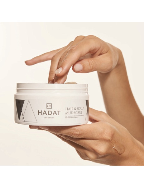 Hadat Cosmetics Hydro Hair&Scalp Mud Scrub Очищающий скраб с морской солью для волос и кожи головы