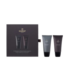 Hadat Cosmetics Mini Duo Set Hydro Root Strengthening Shampoo & Hydro Liquid Silk Treatment Подарунковий міні-набір для росту волосся - Написати відгук
