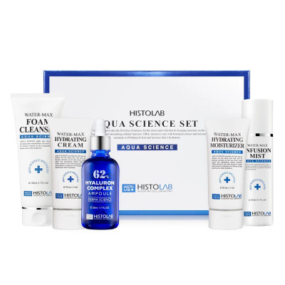 Histolab Aqua Science Set Набір засобів для догляду за шкірою з гіалуроновою кислотою