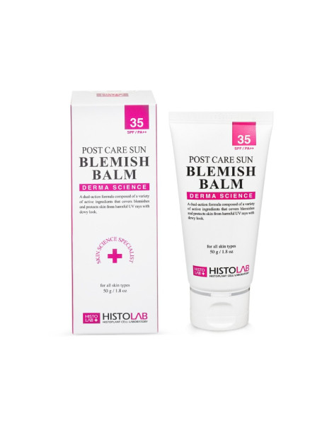Histolab Derma Science Post Care Sun Blemish Balm SPF 35+/PA++ Тональний бальзам відновлюючий «Постпроцедурний»