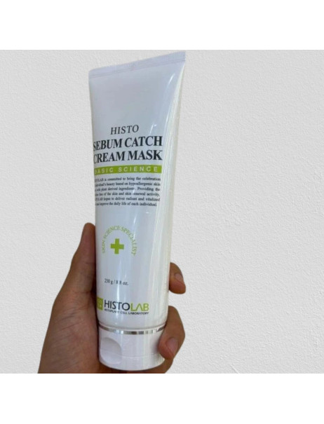 Histolab Basic Science Sebum Catch Cream Mask Очищаюча та заспокійлива крем-маска для проблемної шкіри