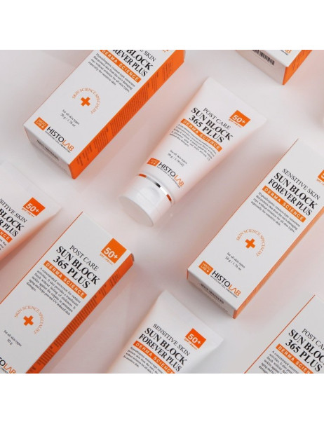 Histolab Derma Science Post Care Sun Block 365 Plus SPF 50+ / PA +++ Сонцезахисний крем для обличчя