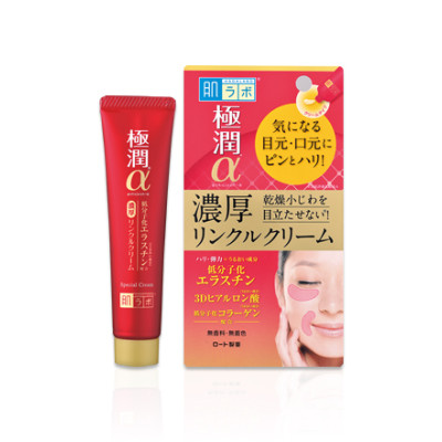 Hada Labo Лифтинг крем-концентрат для глаз и носогубных складок Gokujyun Alpha Special Wrinkle Cream