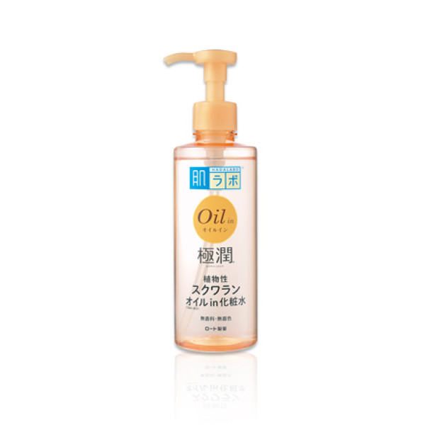 Hada Labo Gokujyun Oil in Lotion Зволожуючий лосьйон для обличчя з олією сквалан