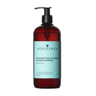 HöbePergh Mountain Wild Flowers Shower Shampoo Шампунь-душ для волосся з дикими гірськими квітами і чорним перцем
