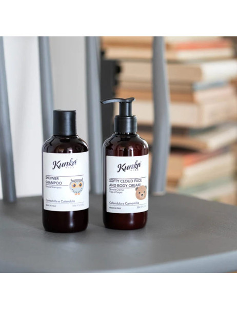 HöbePergh Kunka Kids Softy Cloud Face And Body Cream Мягкий крем для лица и тела