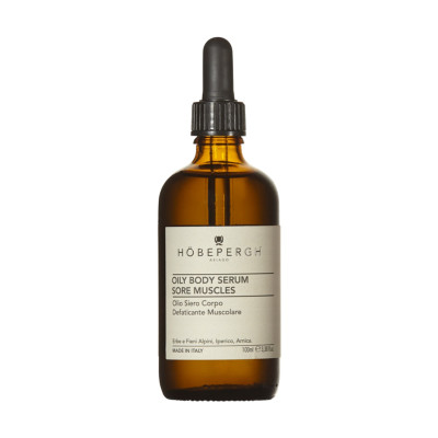 HöbePergh Oily Body Serum Sore Muscles Масляна сироватка для тіла, що знімає м'язову втому
