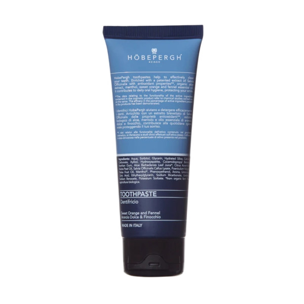 HöbePergh Toothpaste Sweet Orange and Fennel Зубна паста з ароматом солодкого апельсину та фенхеля