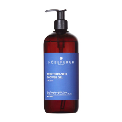 HöbePergh Mediterraneo Shower Gel Середземноморський гель для душу Зелений мандарин і дикий фенхель  