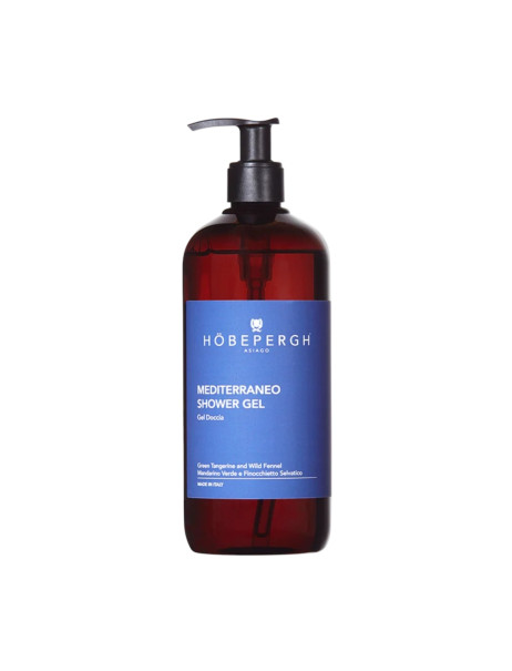 HöbePergh Mediterraneo Shower Gel Середземноморський гель для душу Зелений мандарин і дикий фенхель