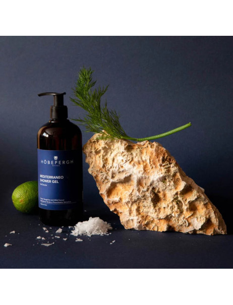 HöbePergh Mediterraneo Shower Gel Середземноморський гель для душу Зелений мандарин і дикий фенхель