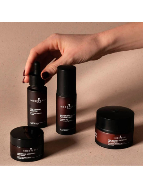 HöbePergh Restorative Glow Face Emulsion Осветляющая и восстанавливающая эмульсия для лица