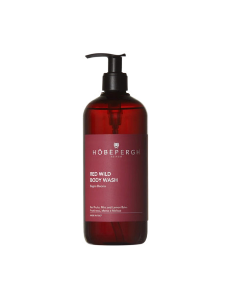 HöbePergh Red Wild Body Wash Энергетический гель для душа для всего тела