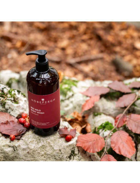 HöbePergh Red Wild Body Wash Энергетический гель для душа для всего тела