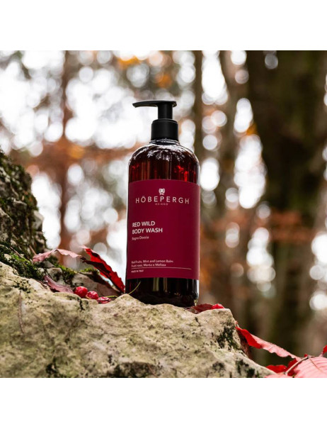 HöbePergh Red Wild Body Wash Энергетический гель для душа для всего тела