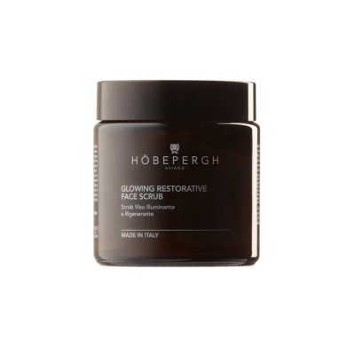 HöbePergh Glowing Restorative Scrub Освітлюючий та регенеруючий скраб для обличчя
