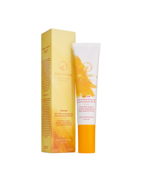HoliFrog Solar Daily Mineral Sunscreen Broad Spectrum SPF 30 Ежедневный минеральный солнцезащитный крем скидка