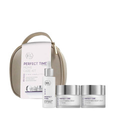 Holy Land Perfect Time Home Care Kit Святковий набір для зміцнення та ліфтингу шкіри з косметичкою - Написати відгук