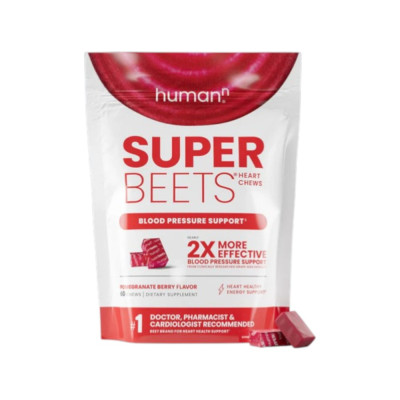 Human N SuperBeets Heart Chews 60 Т Дієтична добавка СуперБітс Харт № 60 жувальних табл.