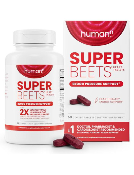 Human N SuperBeets Heart Tablets 60 Т Дієтична добавка СуперБітс Харт № 60 табл.