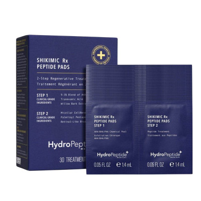 HydroPeptide Medical+ Shikimic Rx Peptide Pads Пептидные пады с шикімовой кислотой для восстановления и регенерации кожи