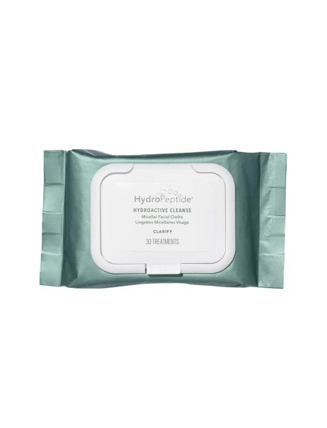 HydroPeptide HydroActive Cleanse Micellar Facial Cloths Мицеллярные салфетки для лица