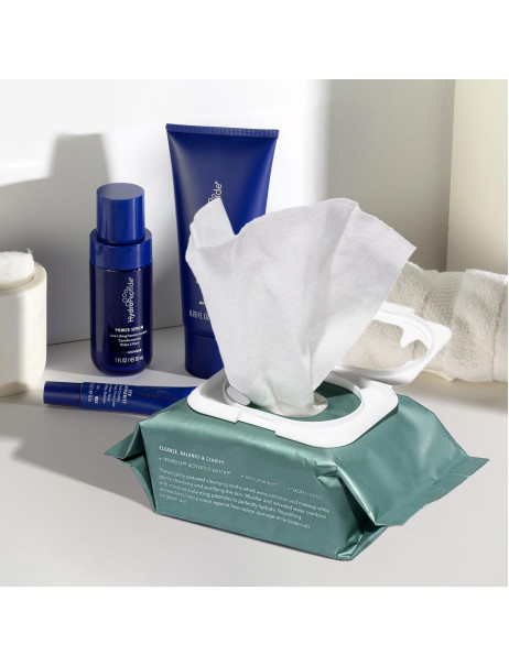 Мицеллярные салфетки для лица HydroActive Cleanse от HydroPeptide